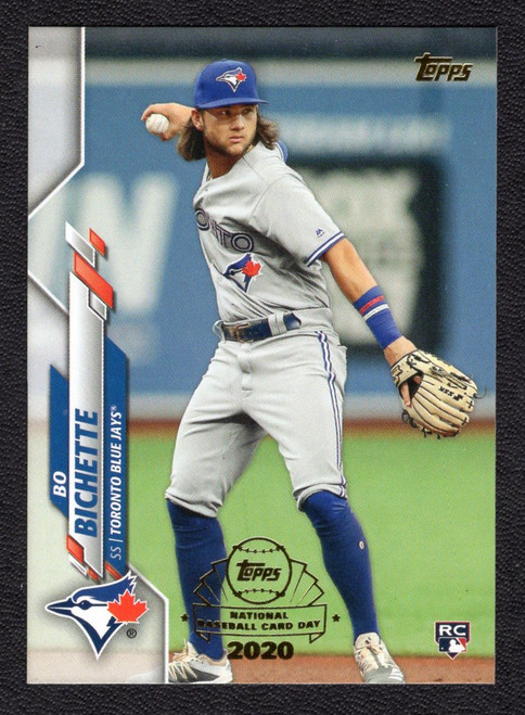 2020 Topps Update UP-1 Bo Bichette National Baseball Card Day Rookie/RC