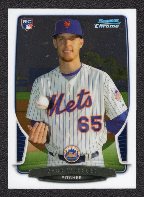 2013 Bowman Chrome #49 Zack Wheeler Rookie/RC