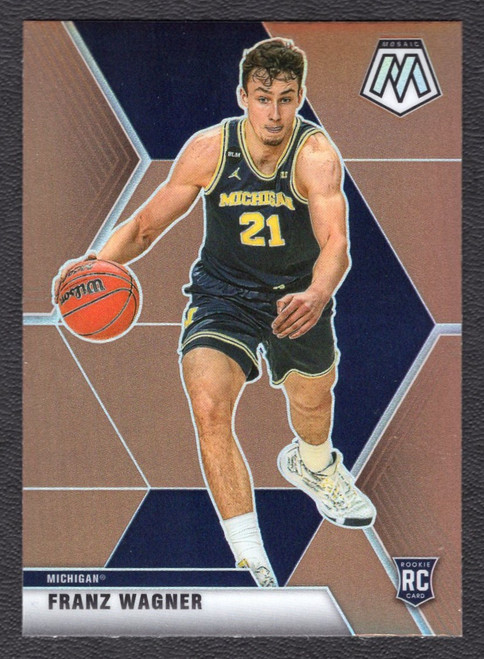 2021 Panini Chronicles Draft Picks #259 Franz Wagner Mosaic Bronze Prizm Rookie/RC