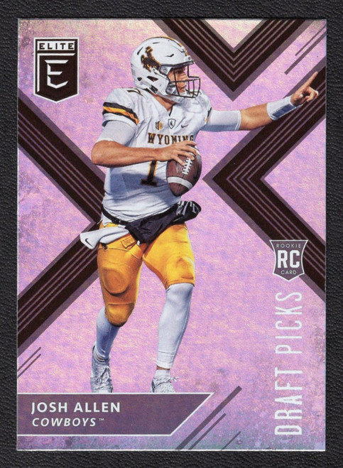 2018 Panini Elite Draft Picks #103 Josh Allen Rookie/RC