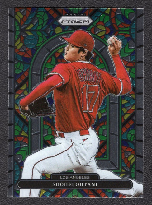 2022 Panini Prizm #SG-3 Shohei Ohtani Stained Glass