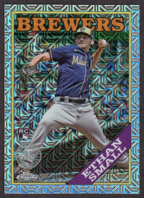 2023 Topps Series 1 #T88C-20 Ethan Small Rookie Silver Pack Mojo Refractor