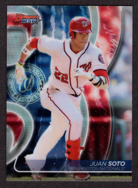 2020 Bowman's Best #37 Juan Soto Refractor