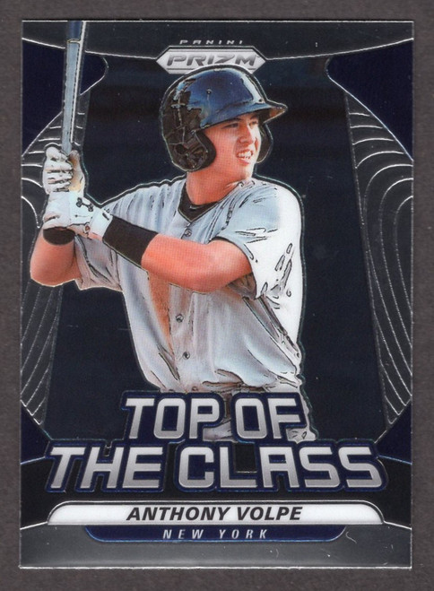 2020 Panini Prizm #TOC-30 Anthony Volpe Top Of the Class 