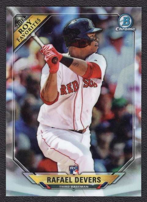 2018 Bowman Chrome #ROYF-RD Rafael Devers ROY Favorites Rookie/RC (#2)