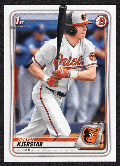 2020 Bowman Draft #BD-122 Heston Kjerstad 1st Bowman