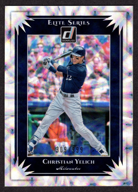 2019 Panini Donruss Elite #ES3 Christian Yelich Elite Series 309/999