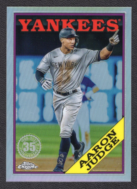 2023 Topps Chrome #88BC-1 Aaron Judge 35th Anniversary Refractor