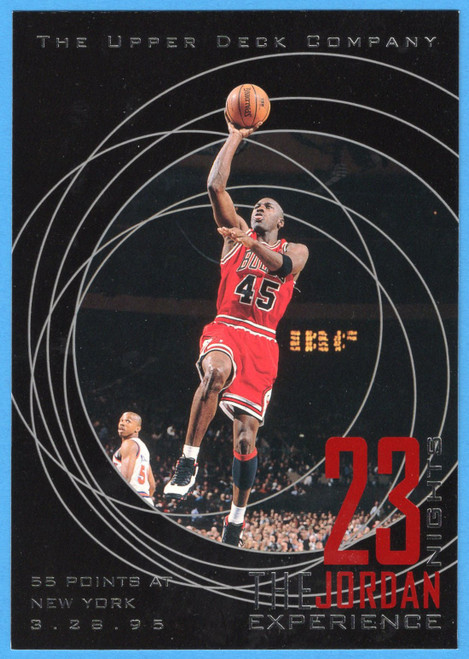 1996/97 Upper Deck 23 Nights The Jordan Experience #21 Michael Jordan