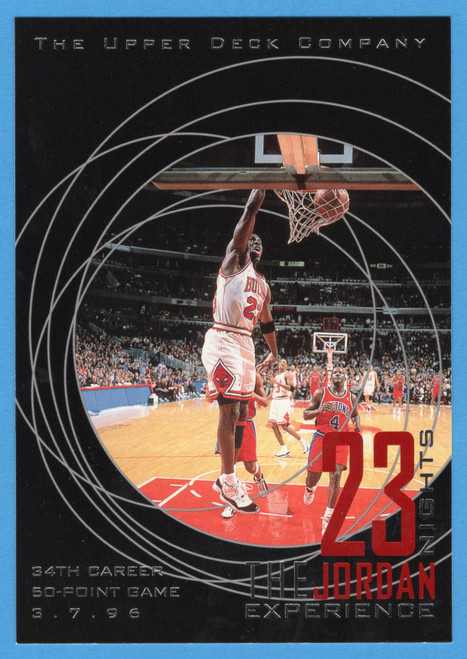 1996/97 Upper Deck 23 Nights The Jordan Experience #16 Michael Jordan