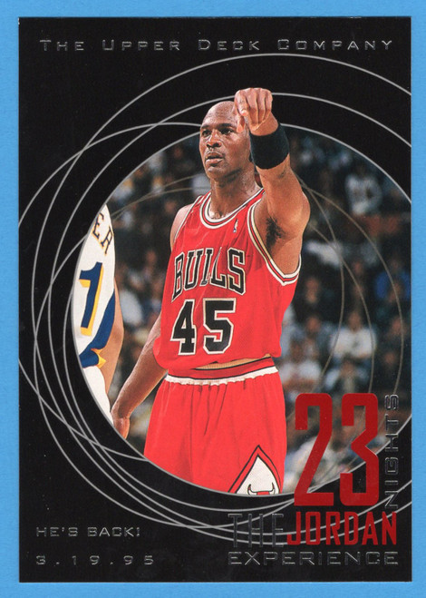 1996/97 Upper Deck 23 Nights The Jordan Experience #10 Michael Jordan