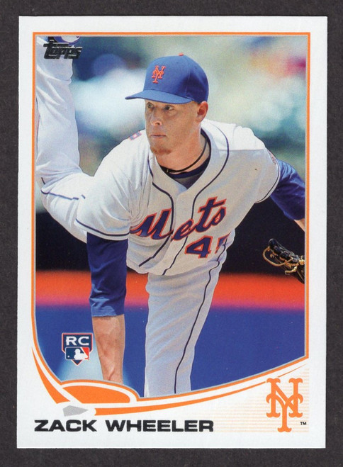 2013 Topps Update #US50 Zack Wheeler Rookie/RC