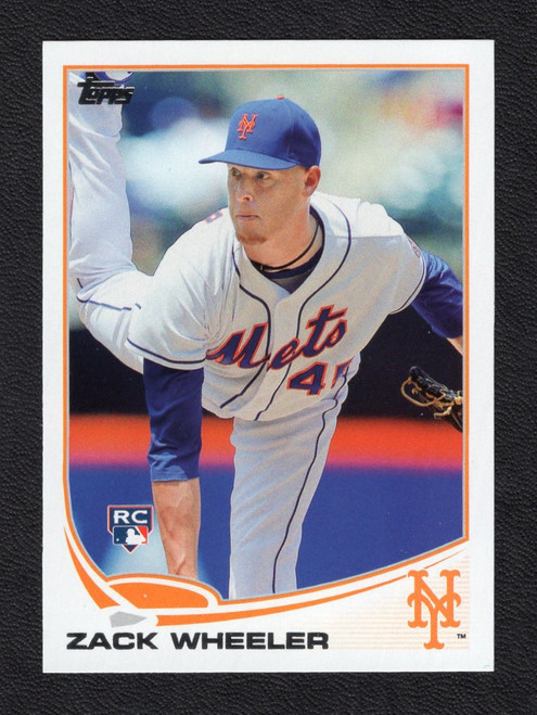 2013 Topps Update #US50 Zack Wheeler Rookie/RC (#2)