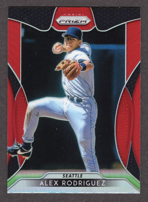 2019 Panini Prizm #232 Alex Rodriguez Red Prizm