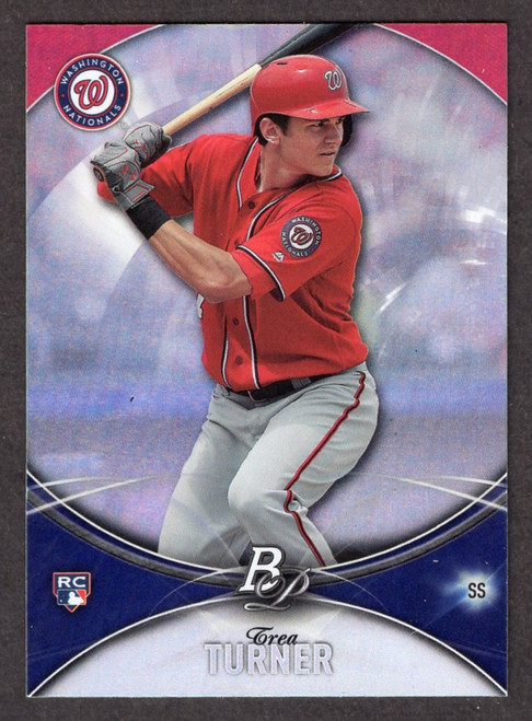 2016 Bowman Platinum #78 Trea Turner Rookie/RC