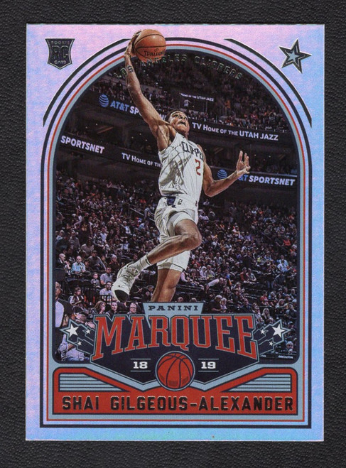 2018/19 Panini Chronicles #267 Shai Gilgeous-Alexander Marquee Rookie/RC (#2)