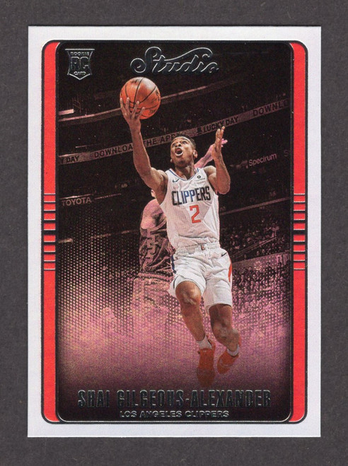 2018/19 Panini Chronicles #300 Shai Gilgeous-Alexander Studio Rookie/RC