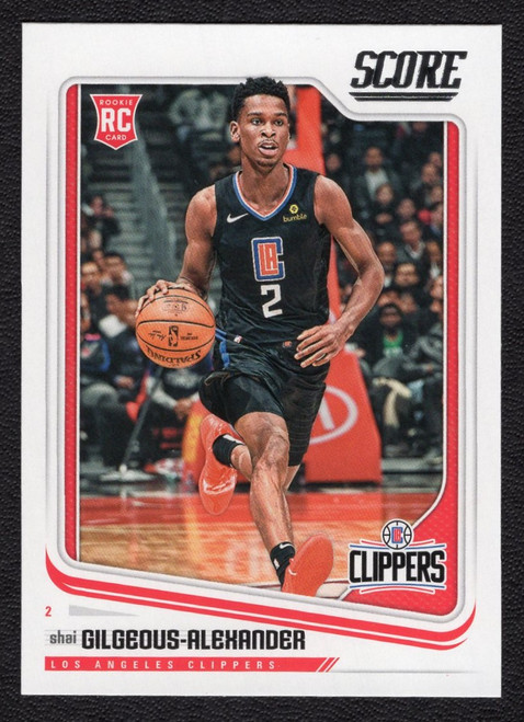 2018/19 Panini Chronicles #693 Shai Gilgeous-Alexander Score Rookie/RC