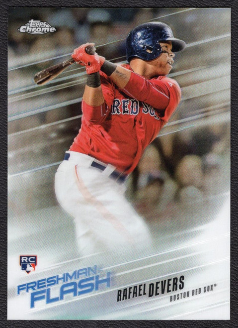 2018 Topps Chrome #FF-15 Rafael Devers Freshman Flash Rookie/RC