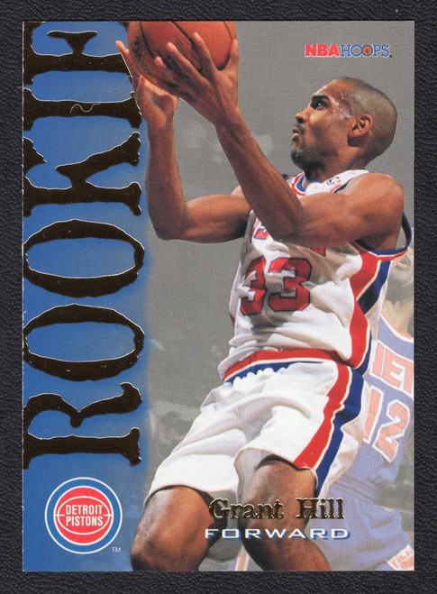 1994/95 NBA Hoops #322 Grant Hill Rookie/RC