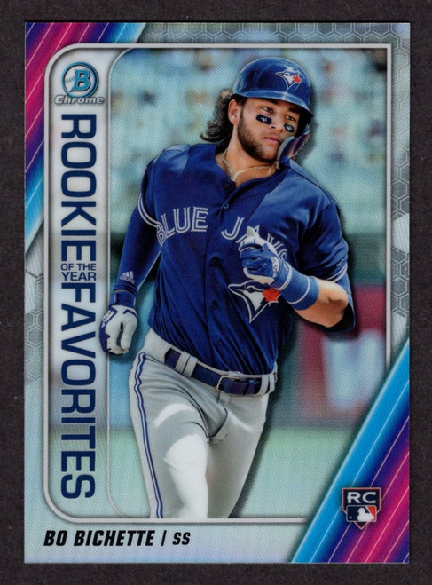 2020 Bowman Chrome #ROYF-BB Bo Bichette Rookie of the Year Favorites Rookie/RC