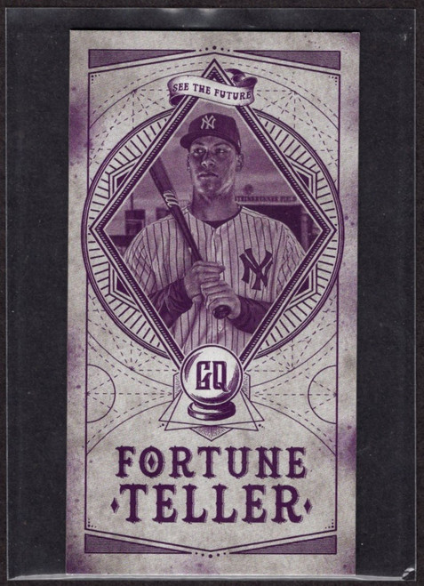 2018 Topps Gypsy Queen #FTM-1 Aaron Judge Fortune Teller 