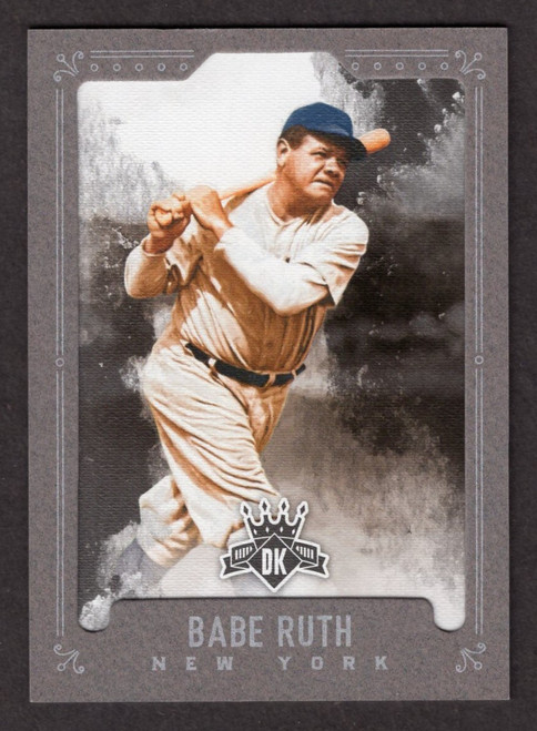 2017 Panini Diamond Kings #1 Babe Ruth Gray Frame