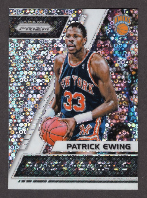 2017/18 Panini Prizm #10 Patrick Ewing Fundamentals Silver Disco Prizm