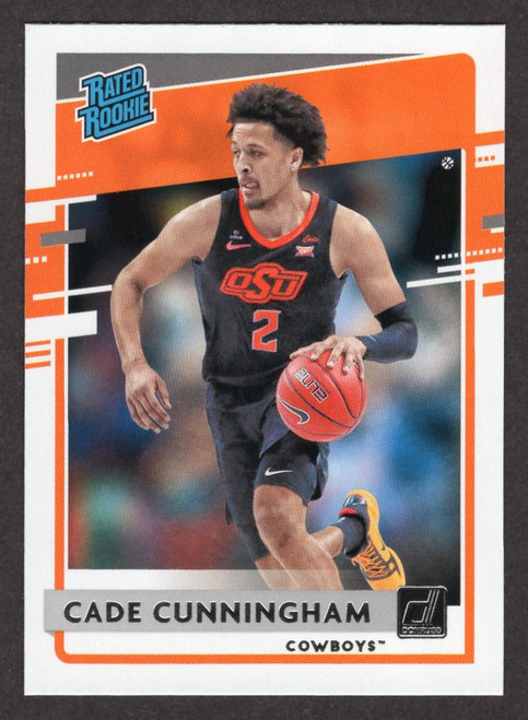 2021 Panini Chronicles Draft Picks #26 Cade Cunningham Donruss Rated Rookie/RC