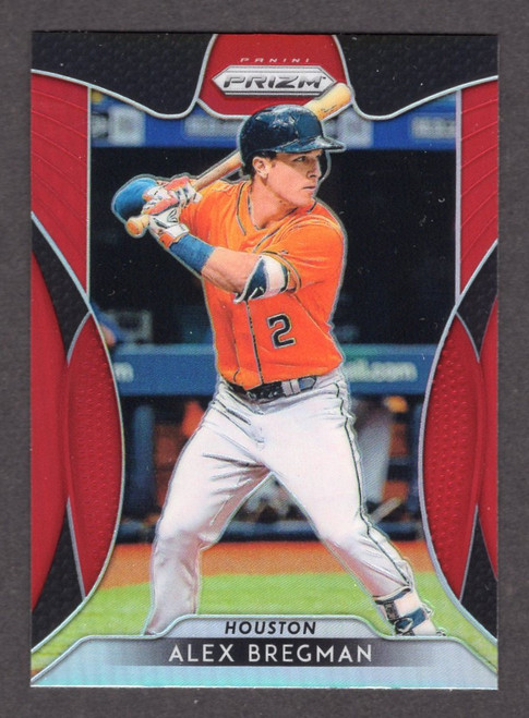 2019 Panini Prizm #114 Alex Bregman Red Prizm