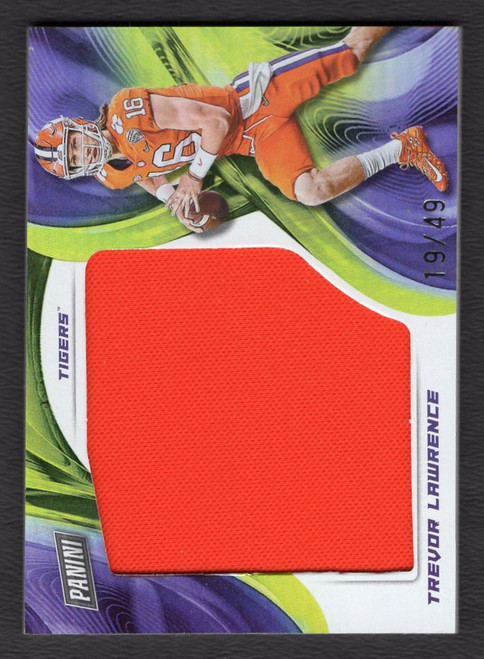 2022 Panini Player Of The Day #TL Trevor Lawrence Jersey Relic 19/49