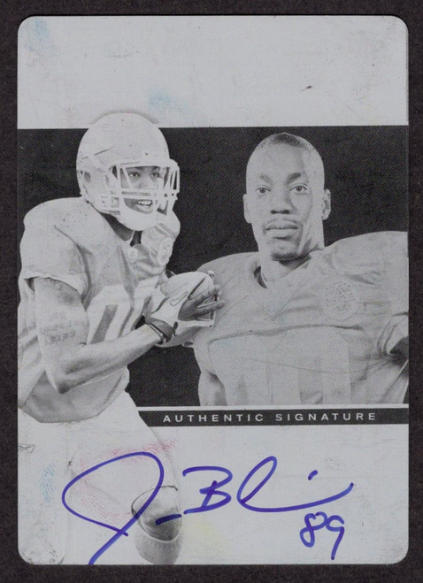 2011 Playoff Contenders #9 Jonathan Baldwin Rookie Ink Autograph Black Printing Plate 1/1