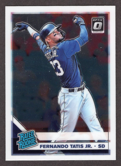 2019 Panini Donruss Optic #84 Fernando Tatis Jr. Rated Rookie