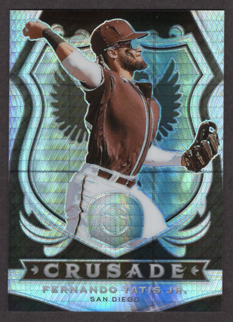 2020 Panini Chronicles #11 Fernando Tatis Jr. Crusade Hyper Prizm 196/299