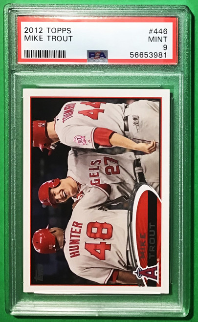 2012 Topps Series 2 #446 Mike Trout PSA 9