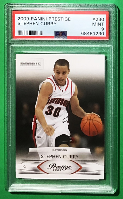 2009/10 Panini Prestige #230 Stephen Curry Rookie/RC PSA 9