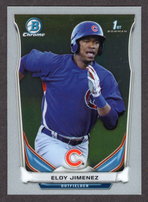 2014 Bowman Draft #CTP-33 Eloy Jimenez Top Prospects 1st Bowman Chrome