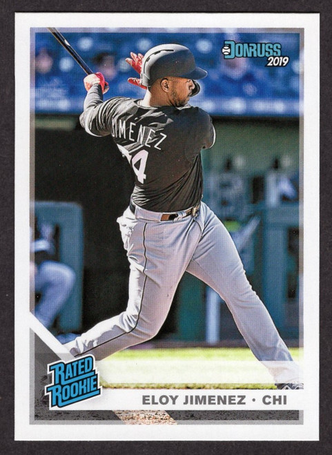 2019 Panini Chronicles #257 Eloy Jimenez Donruss Rated Rookie