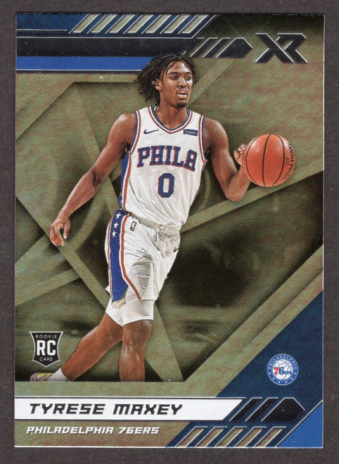 2020/21 Panini Chronicles #271 Tyrese Maxey XR Rookie/RC