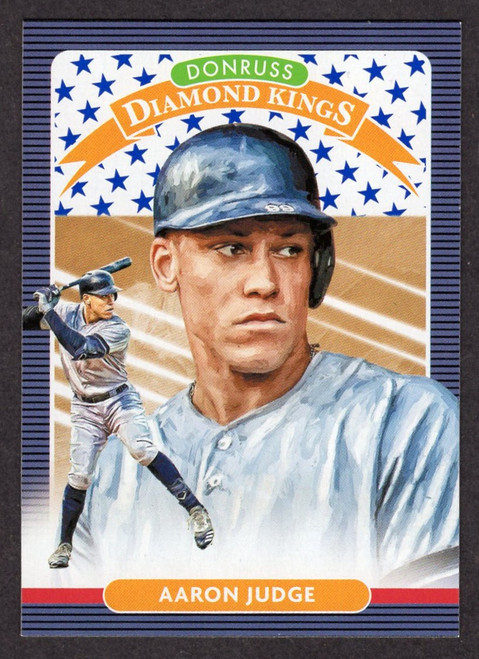 2020 Panini Donruss #30 Aaron Judge Diamond Kings Independence Day Parallel