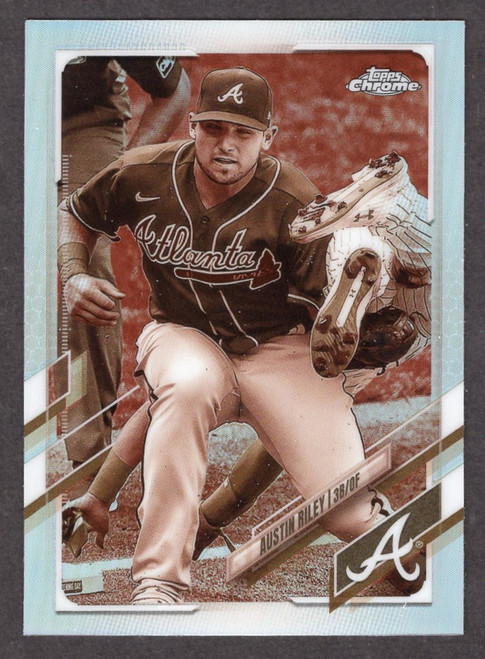 2021 BOWMAN CHROME BASEBALL #BCP-245 TORONTO BLUE JAYS - AUSTIN