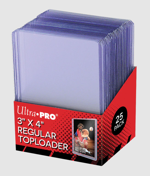 Ultra PRO 3x4 Topload Card Holder Standard 25ct Pack