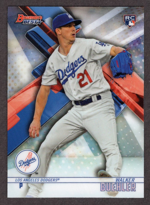 2018 Bowman's Best #2 Walker Buehler Refractor Rookie/RC