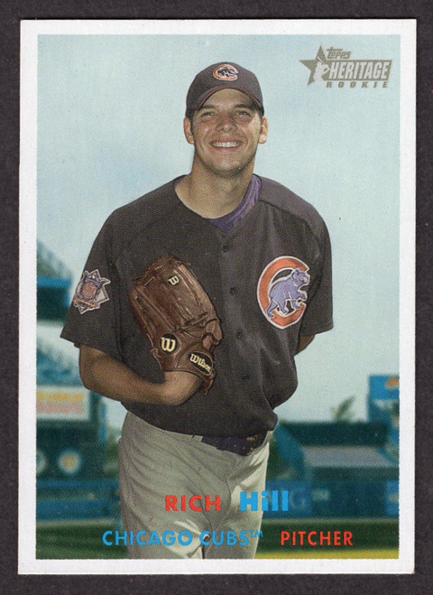 2006 Topps Heritage #394 Rich Hill Rookie/RC