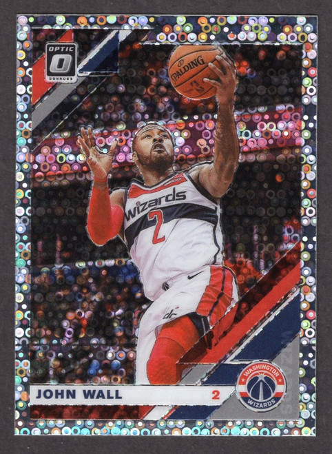 2019/20 Panini Donruss Optic Fast Break #99 John Wall Silver Prizm