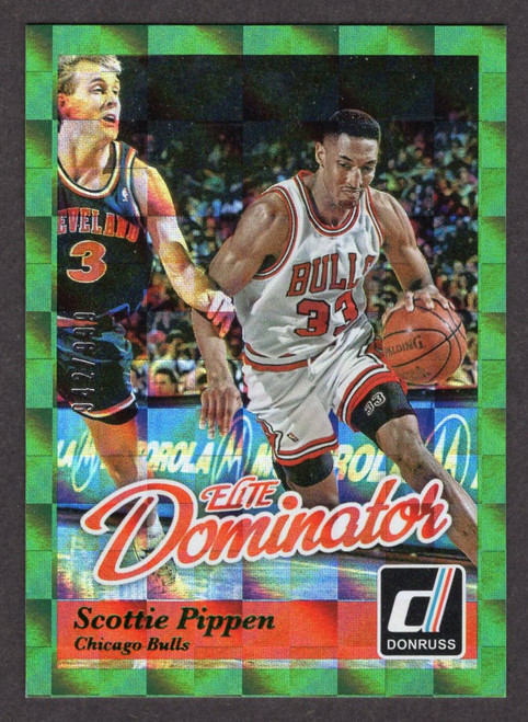 2014/15 Panini Donruss #46 Scottie Pippen Elite Dominator 942/999