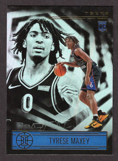 2020/21 Panini Illusions #162 Tyrese Maxey Rookie/RC