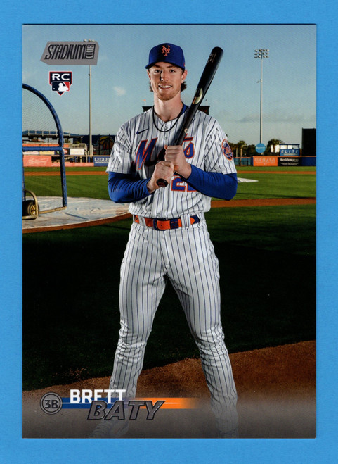 2023 Topps Stadium Club #137 Brett Baty Oversized Base Topper Rookie/RC (#2)