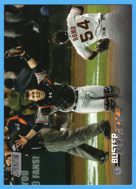 2023 Topps Stadium Club #189 Buster Posey Oversized Base Topper