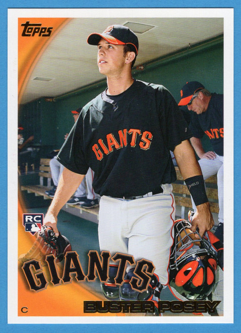 2022 Topps Update #2 Buster Posey Oversized Rookie Reprint Box Loader
